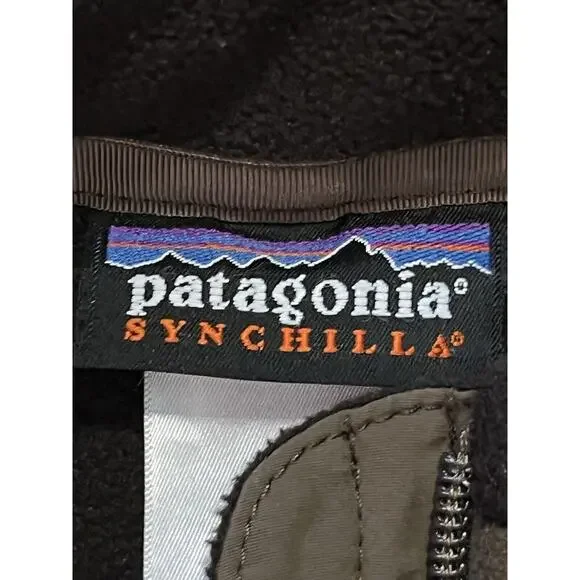 Patagonia Men's Jacket Full Zip Chocolate Brown Size XL STY25700 EUC - Picture 5 of 8